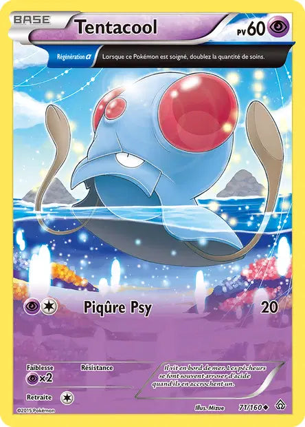 Tentacool Semi Full art  - Xy Primo -choc - 71/160