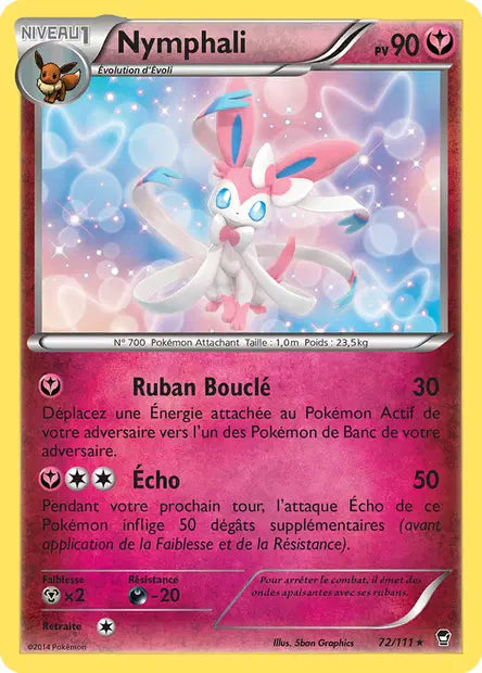 Nymphali holo Prisme  - Poing Furieux - 72/111
