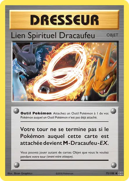 Lien Spirituel Dracaufeu   - Xy Evolution - 75/108