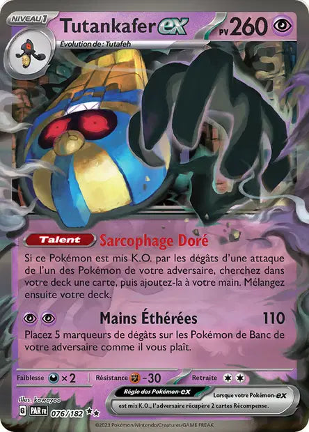Tutankafer Ex - Faille Paradoxe - 076/182