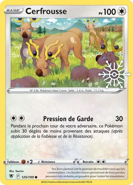 Cerfrousse holo - Promo Calendrier de l avent - 125/189