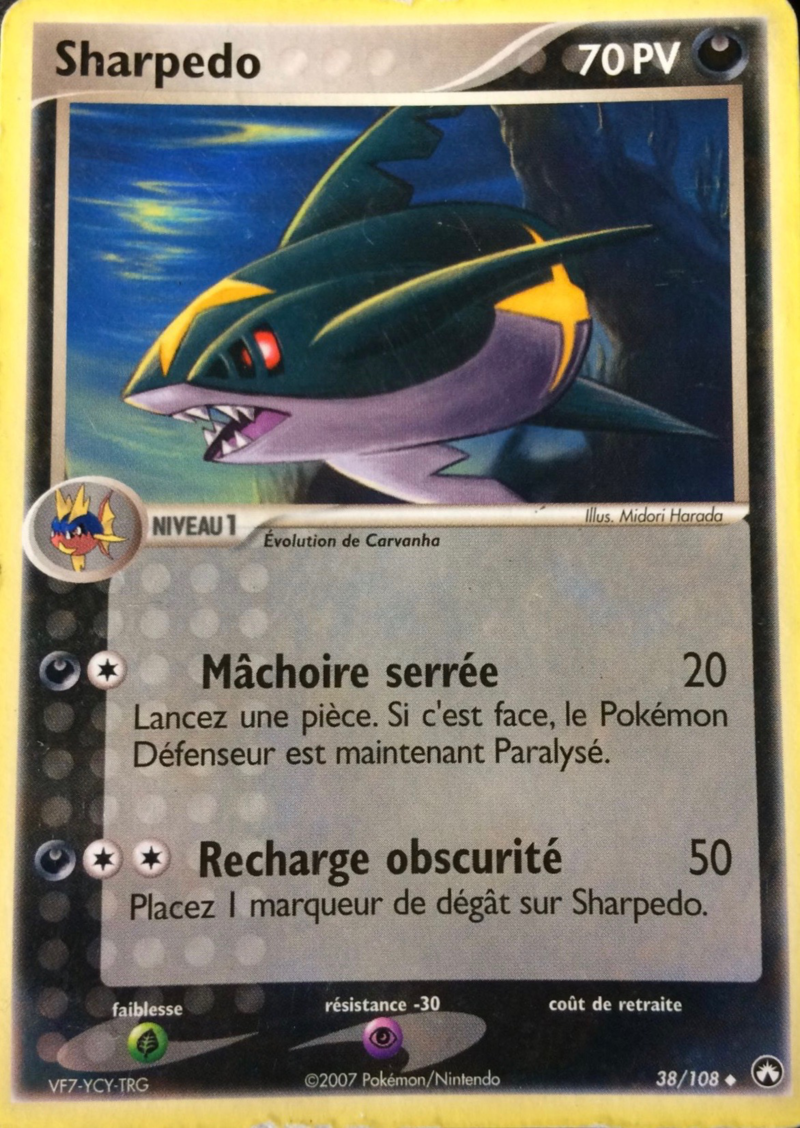 Sharpedo holo - Stamp Ex Gardiens du pouvoir  - 38/108