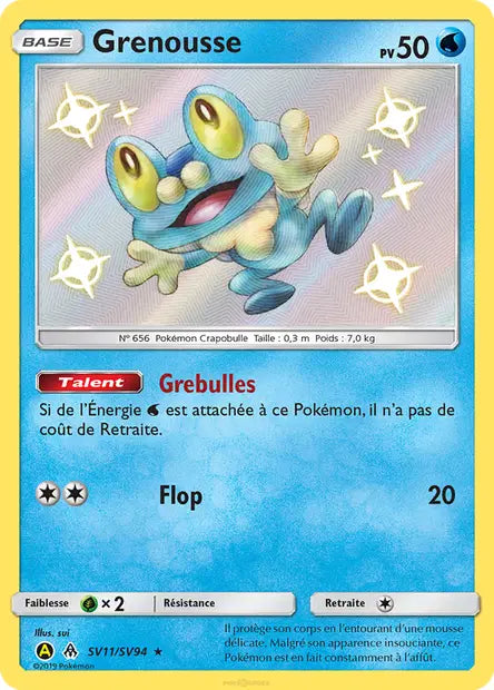 Grenousse Shiny - Destinée Occulte - SV11/SV94