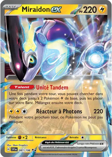 Miraidon Ex - Écarlate et violet - 081/198