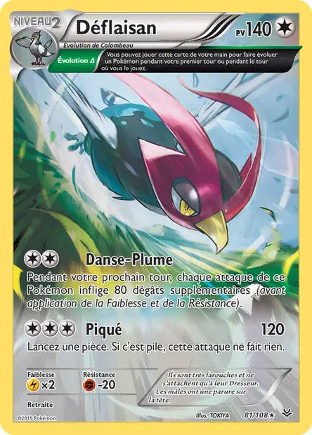 Déflaisan Semi Full art - XY Ciel Rugissant - 81/108