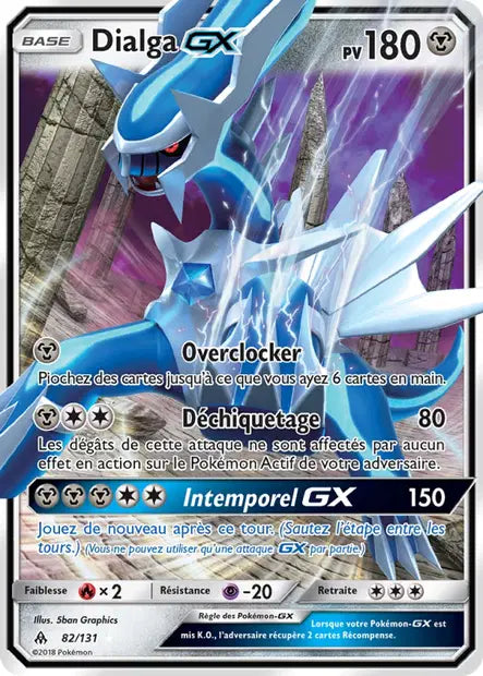 Dialga Gx - Lumière Interdite - 82/121