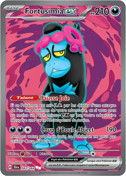 Fortusimia Ex Full art - Fable Nébuleuse - 083/065