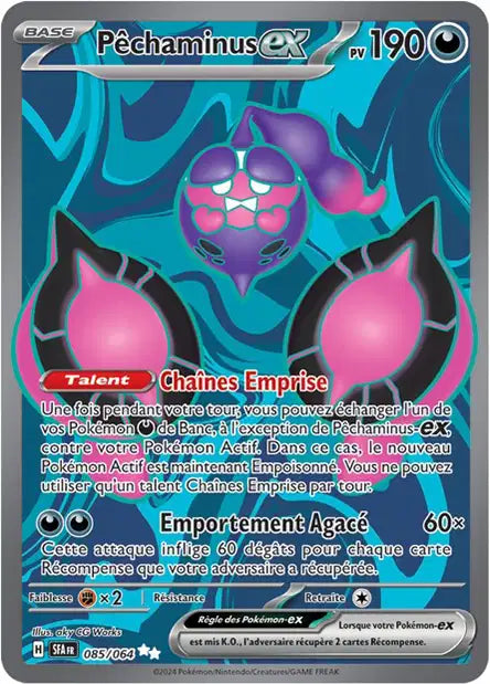 Pechaminus Ex Full art - Fable Nébuleuse - 085/065