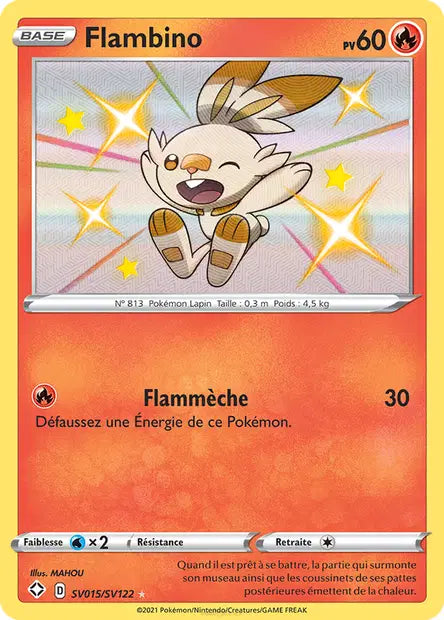Flambino Shiny  - Destinées Radieuses - SV015/SV122