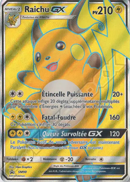 Raichu Full art GX - Promo - SM90