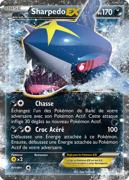 Sharpedo Ex - Xy Primo -choc - 91/160