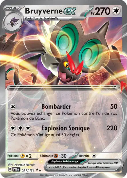 Bruyverne Ex -Evolutions Prismatiques - 091/131