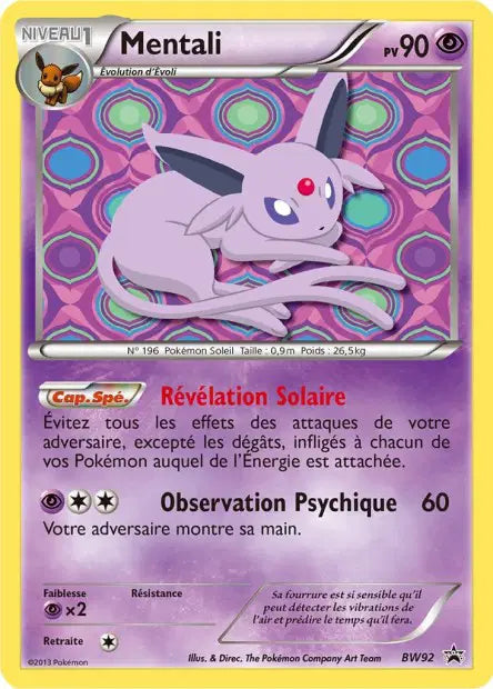 Mentali holo - Promo  - BW92