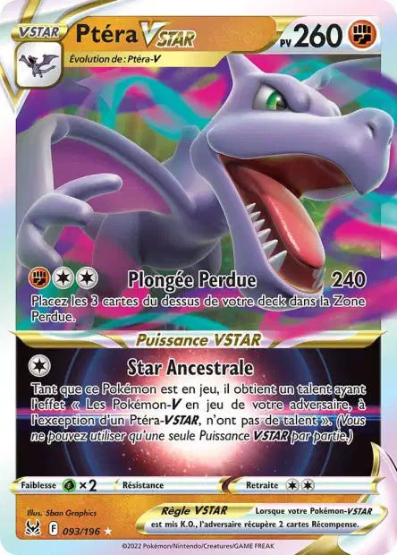 Ptera V star - Origines perdue - 093/196