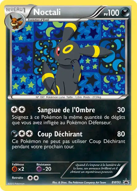 Noctali holo - Promo  - BW93