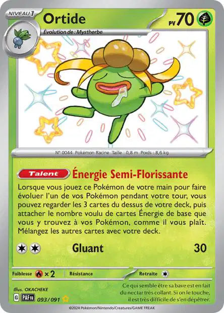 Ortide shiny- Destinées de Paldea - 093/091