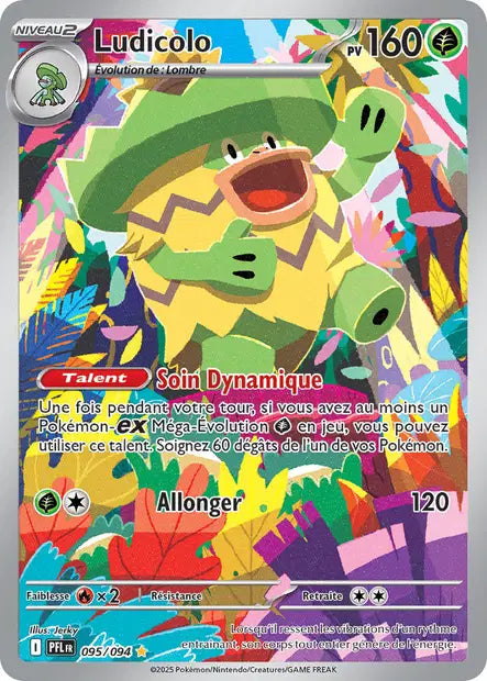 Ludicolo IR  - Flammes Fantasmagoriques - 95/94