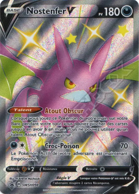 Nostenfer V Shiny  -  Promo Destinées Radieuses - SWSH098