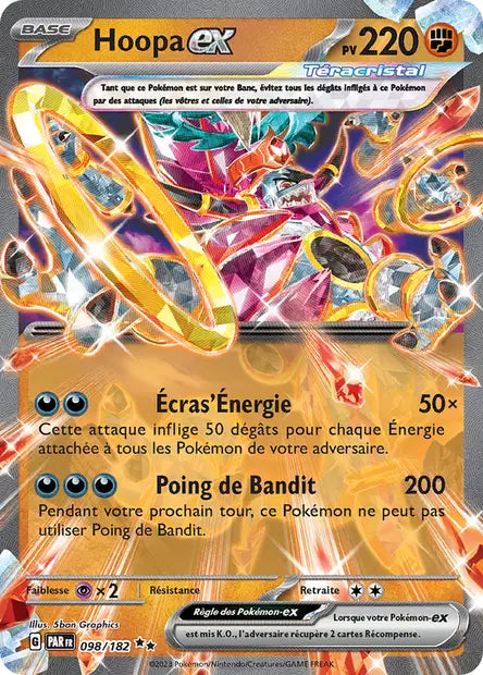 Hoopa Ex - Faille Paradoxe - 098/182
