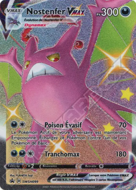 Nostenfer V max Shiny  -  Promo Destinées Radieuses - SWSH099