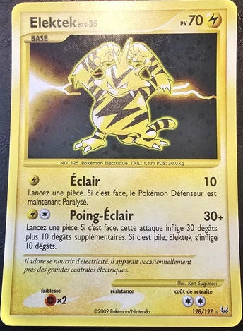 Elektek Holo Secrete - Platine - 128/127