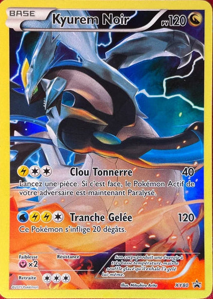 Kyurem Noire Semi Full art - Promo  - XY80