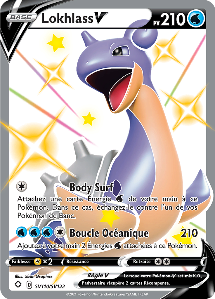 Lokhlass V Shiny  - Destinées Radieuses - SV110/SV122
