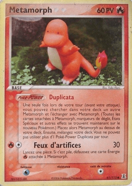 Metamorph Salameche - Bloc Ex Espece Delta - 61/113