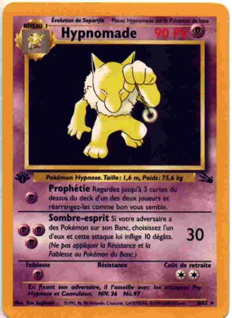 Hypnomade holo ED1  - Fossile - 8/62
