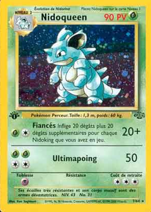 Nidoqueen holo  - Jungle - 7/64