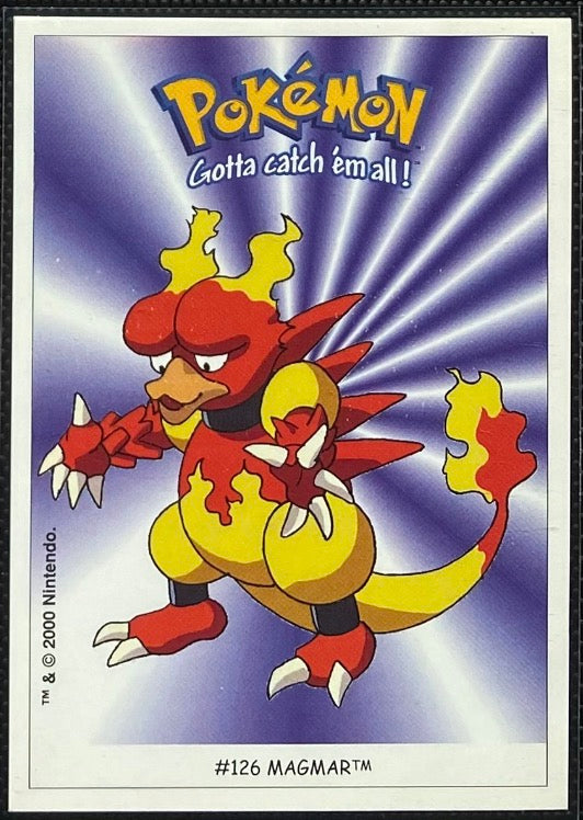 126 -Magmar- Dunkin Boomer 2000