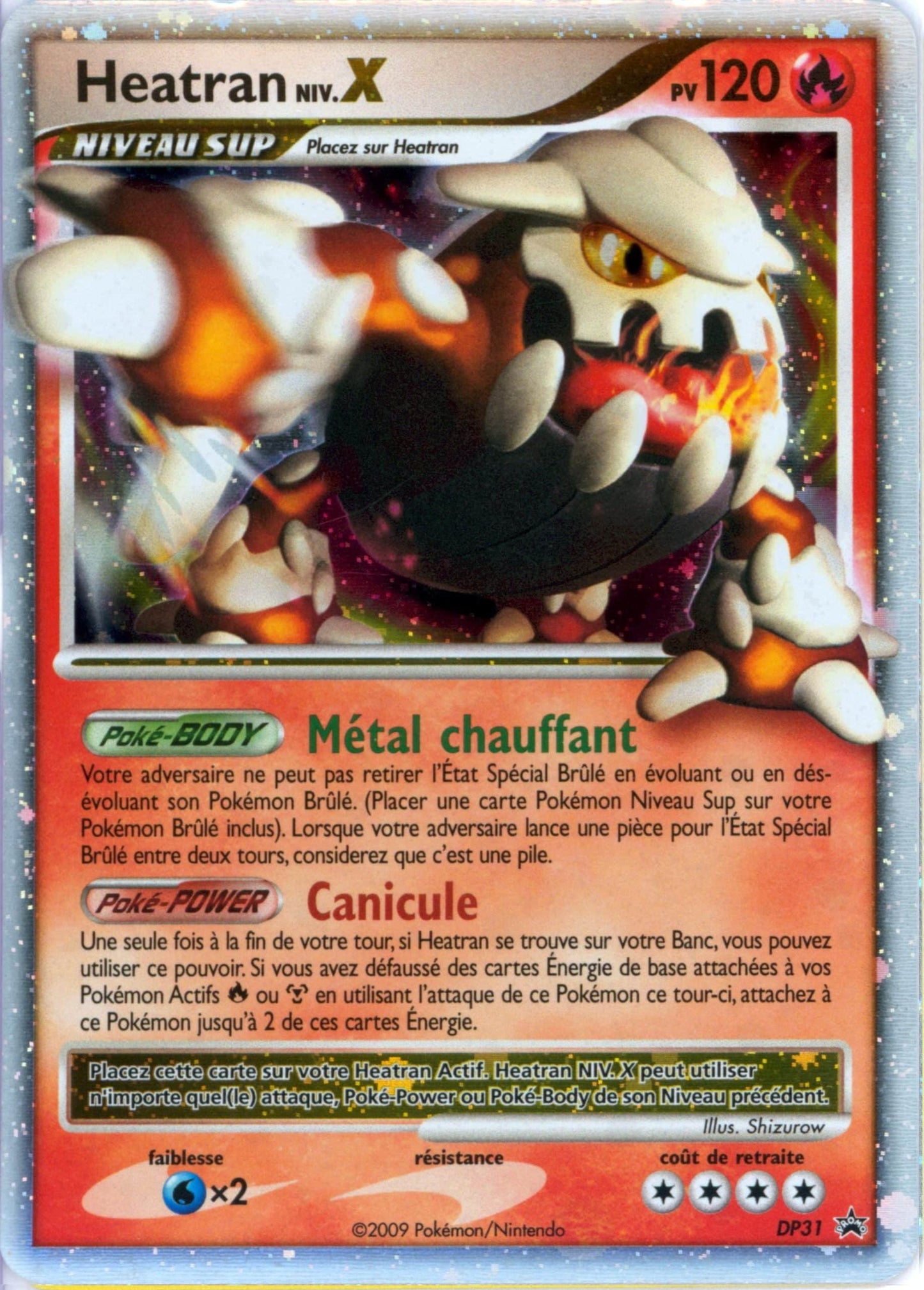 Heatran Niv X - Promo - DP31
