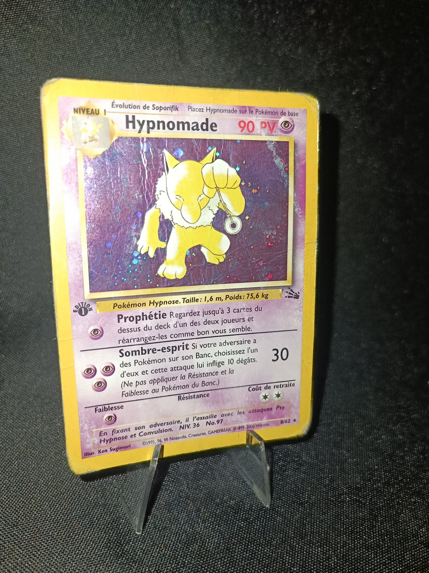 Hypnomade holo ED1  - Fossile - 8/62