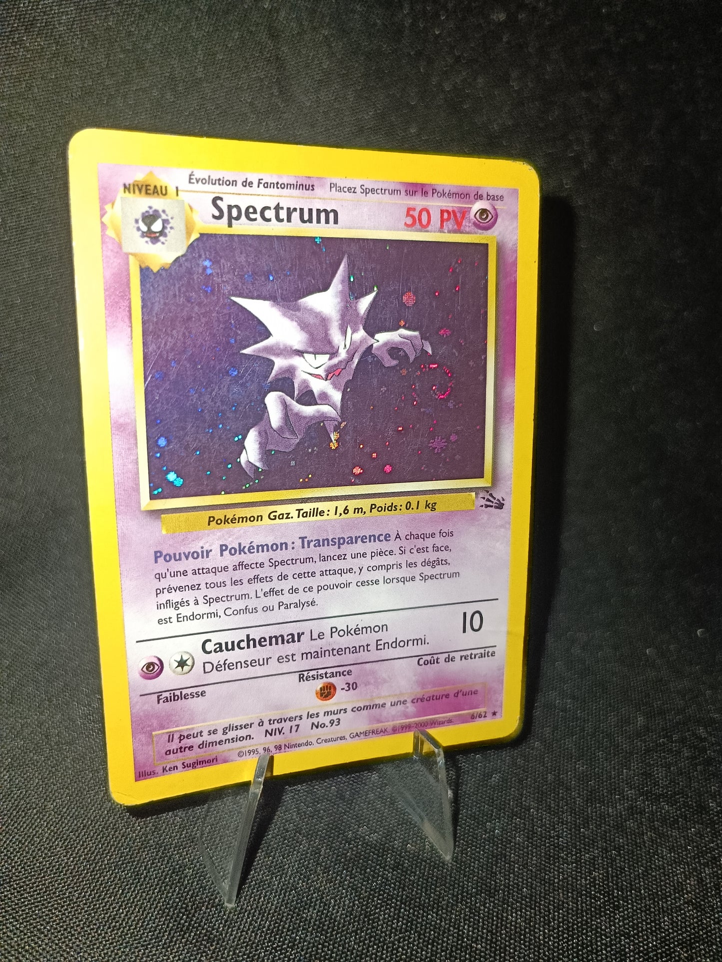 Spectrum holo  - Fossile - 6/62
