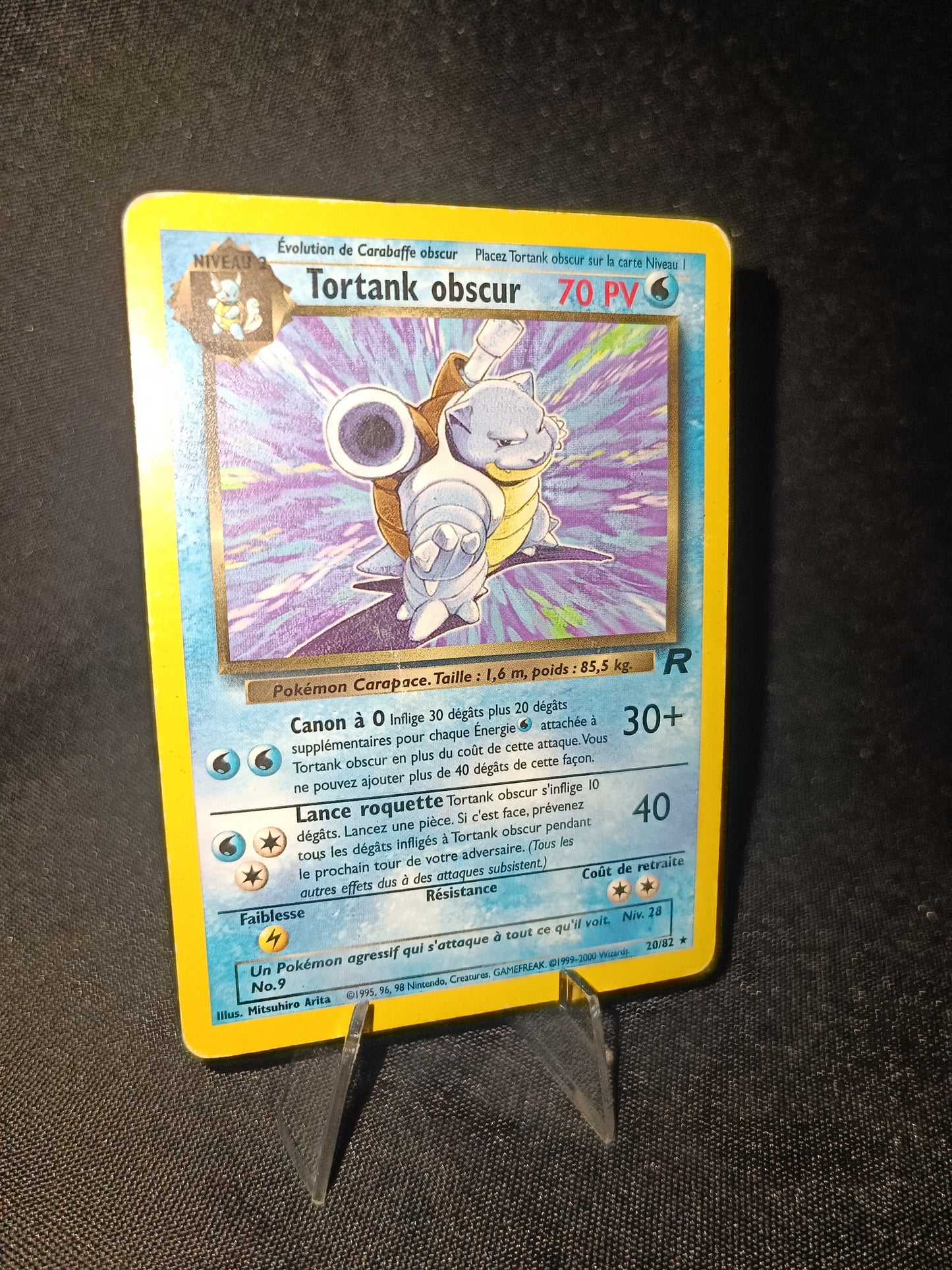 Tortank obscur  - Team Rocket - 20/82