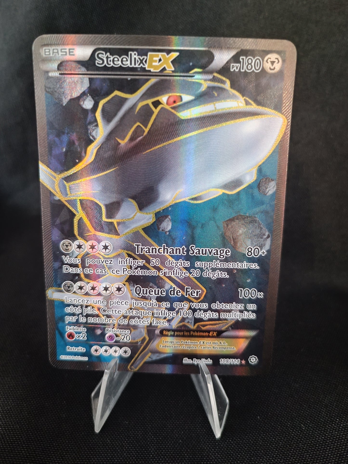 Steelix Ex Full art - XY Offensive Vapeur - 108/114