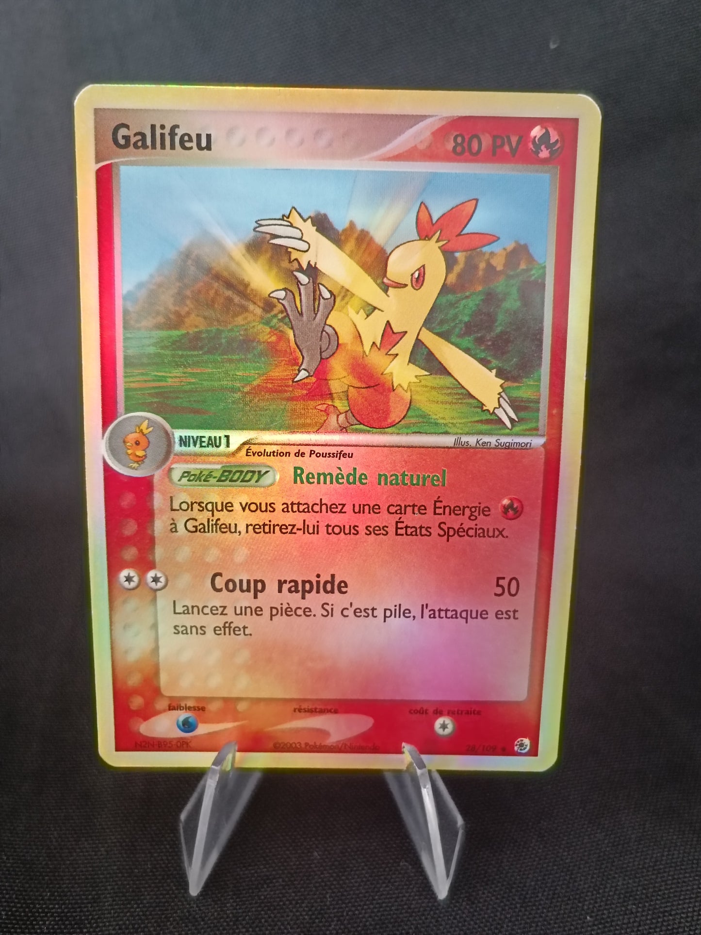 Galifeu Reverse - Bloc Ex Rubis Saphir - 28/109
