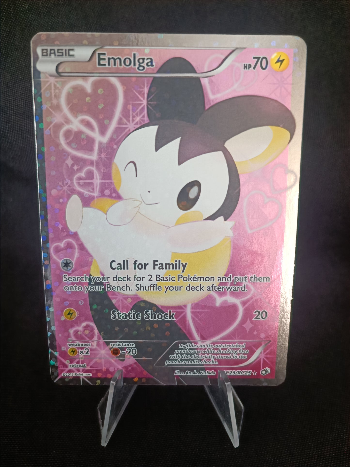 Emolga Full art - Legendary Tresures - RC23/RC25