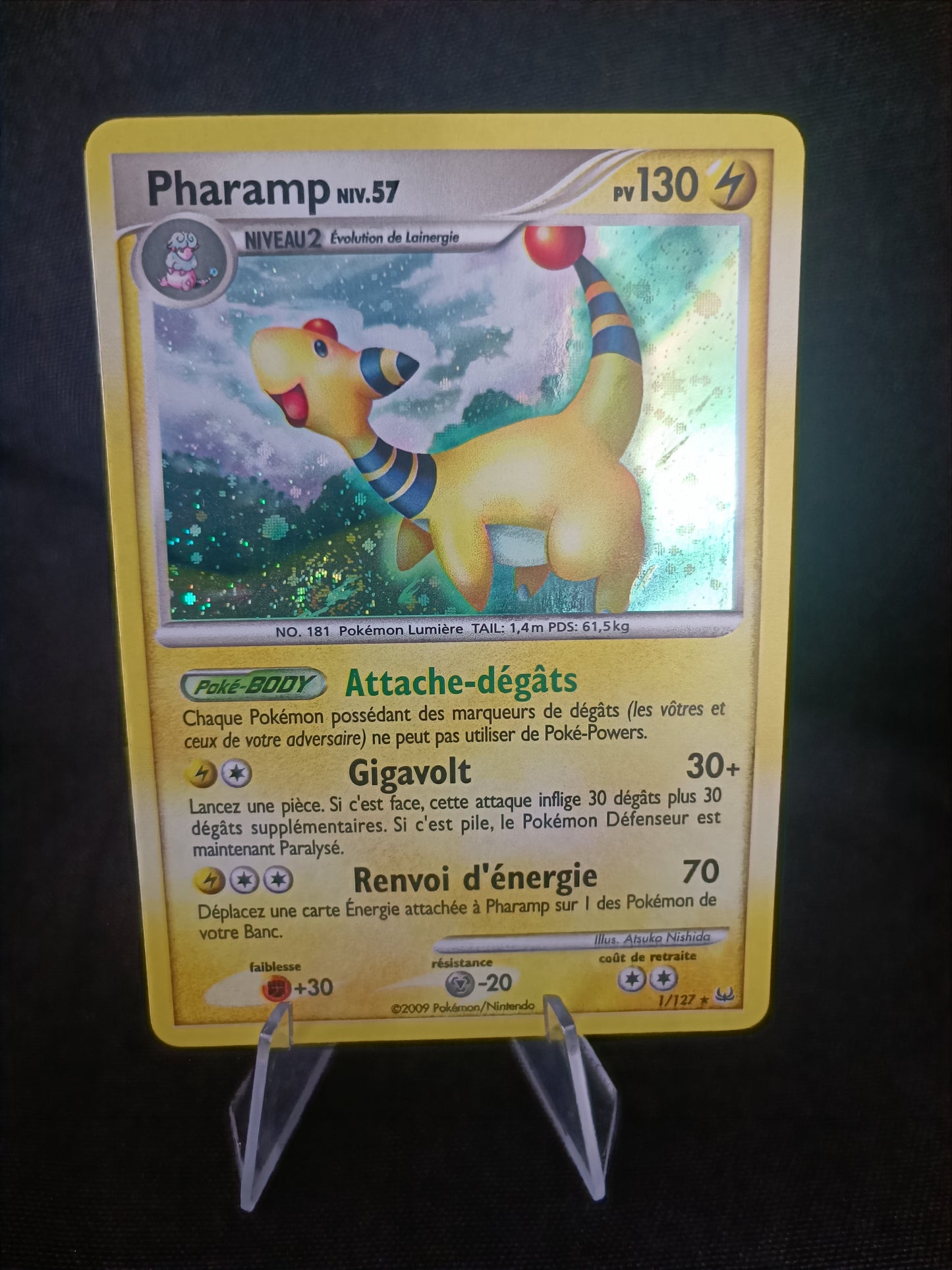 Pharamp holo - Platine - 1/127