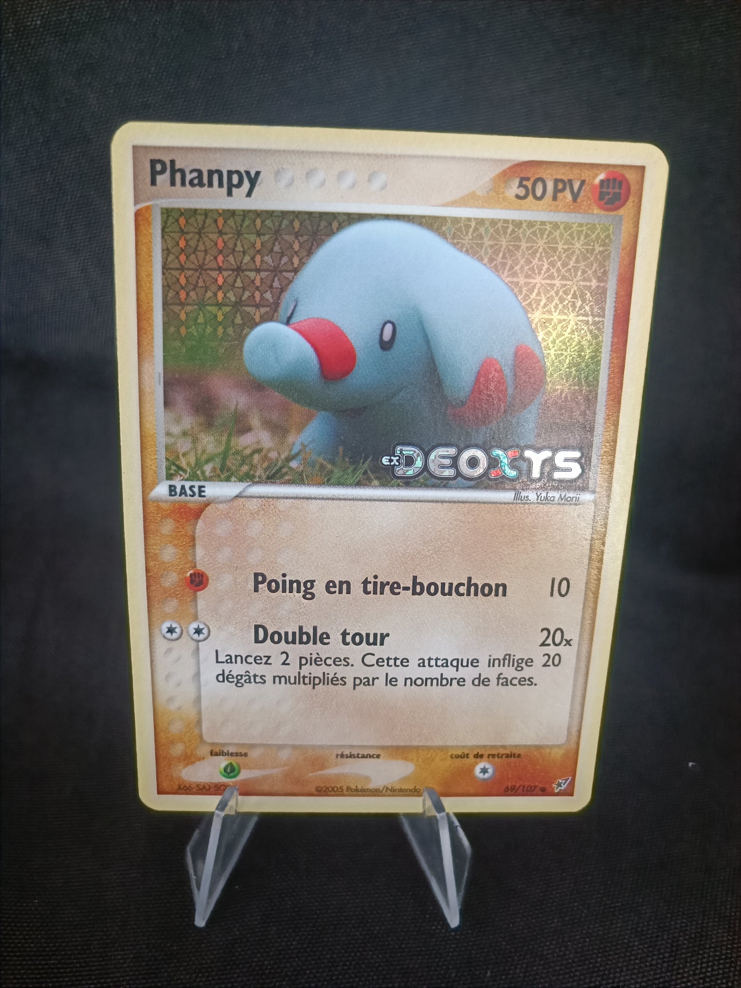 Phanpy holo - Bloc Ex Deoxys - 69/107