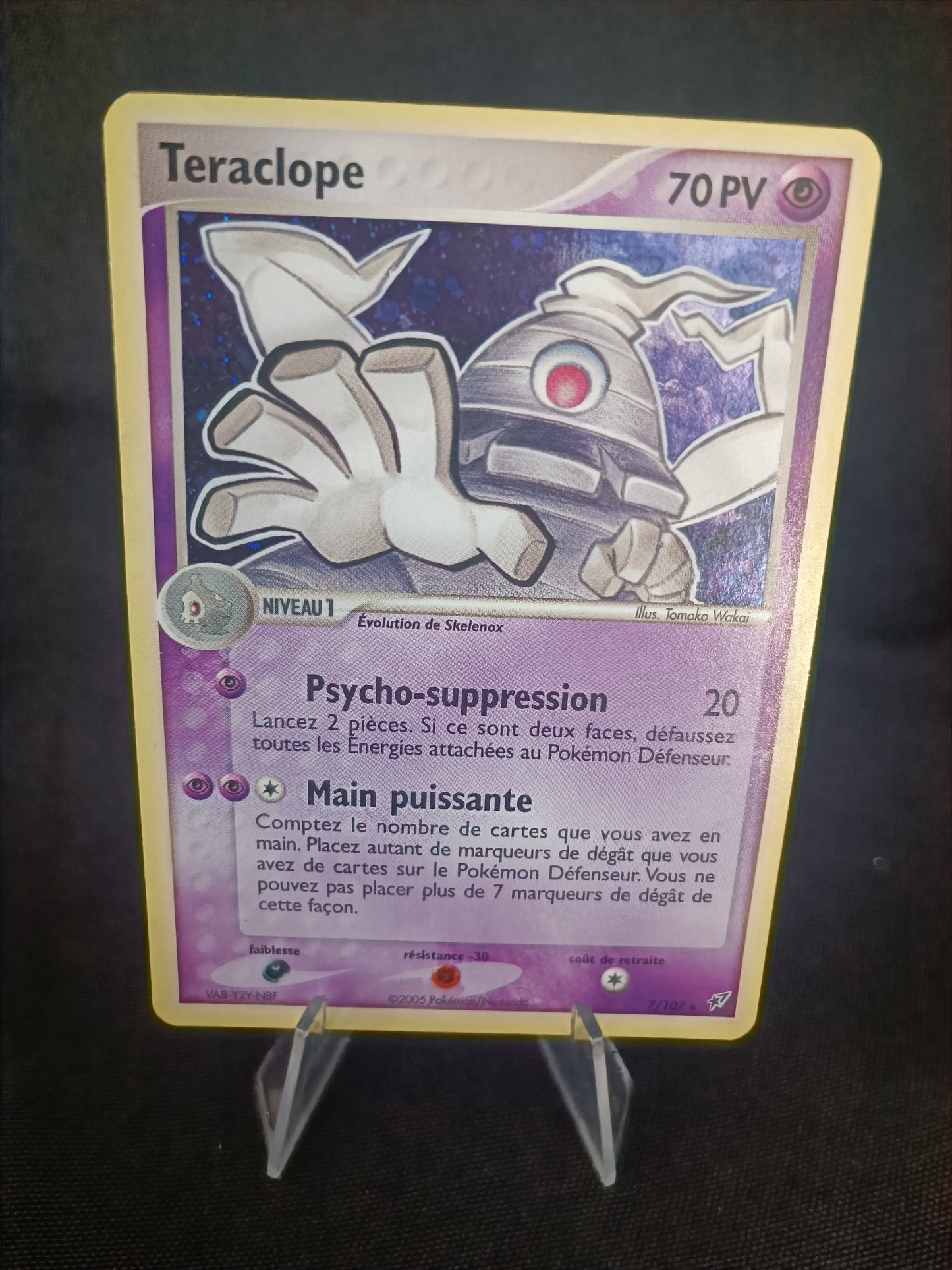 Terraclope holo - Bloc Ex Deoxys - 7/107