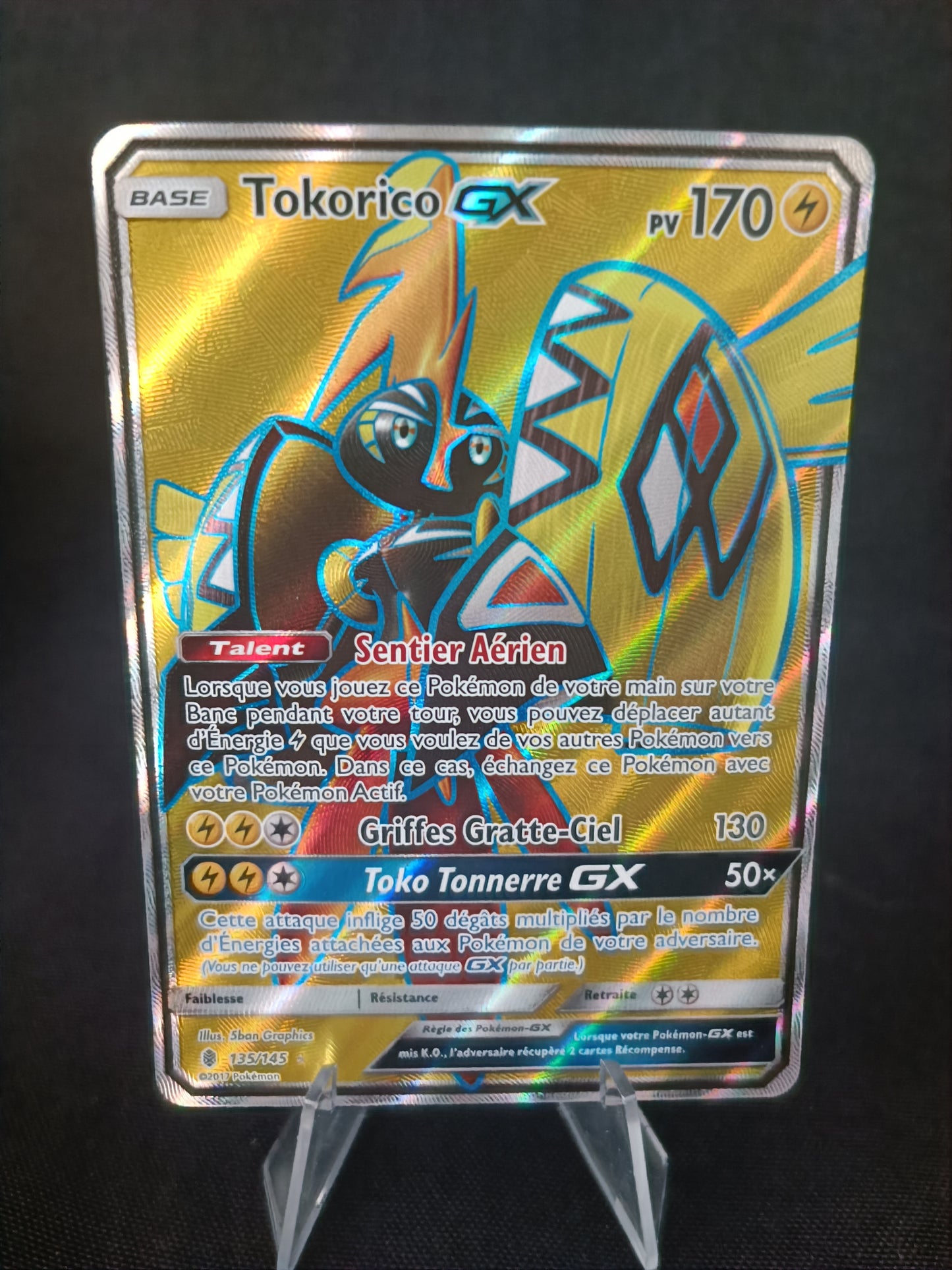 Tokorico GX Full art - Gardiens Ascendants - 135/145