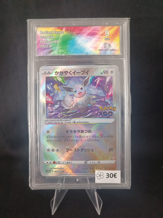 Evoli Radieux Collect aura 9 - Pokémon Go Japonais - 055/071