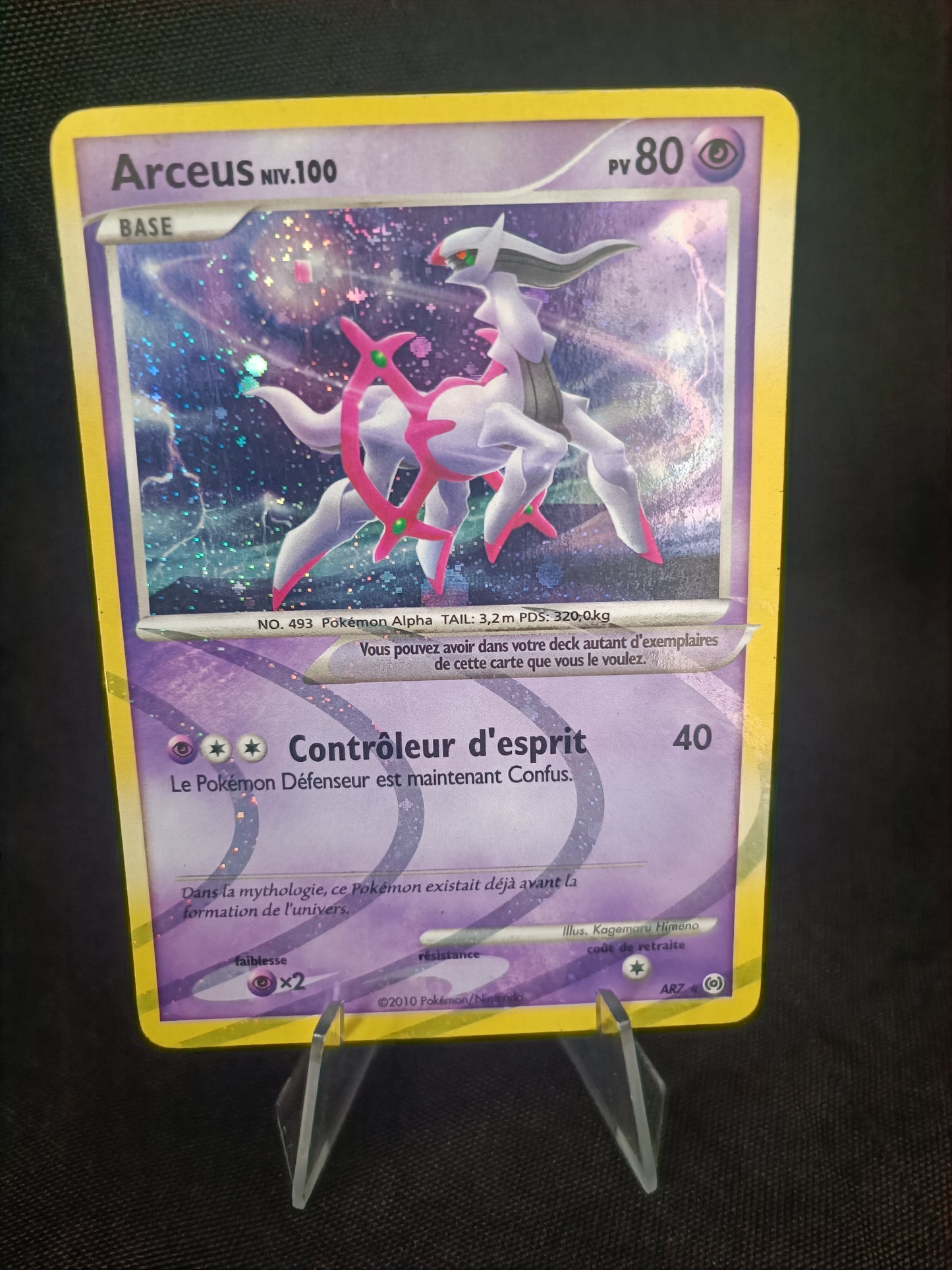 Arceus Psy holo - Platine Arceus - AR7
