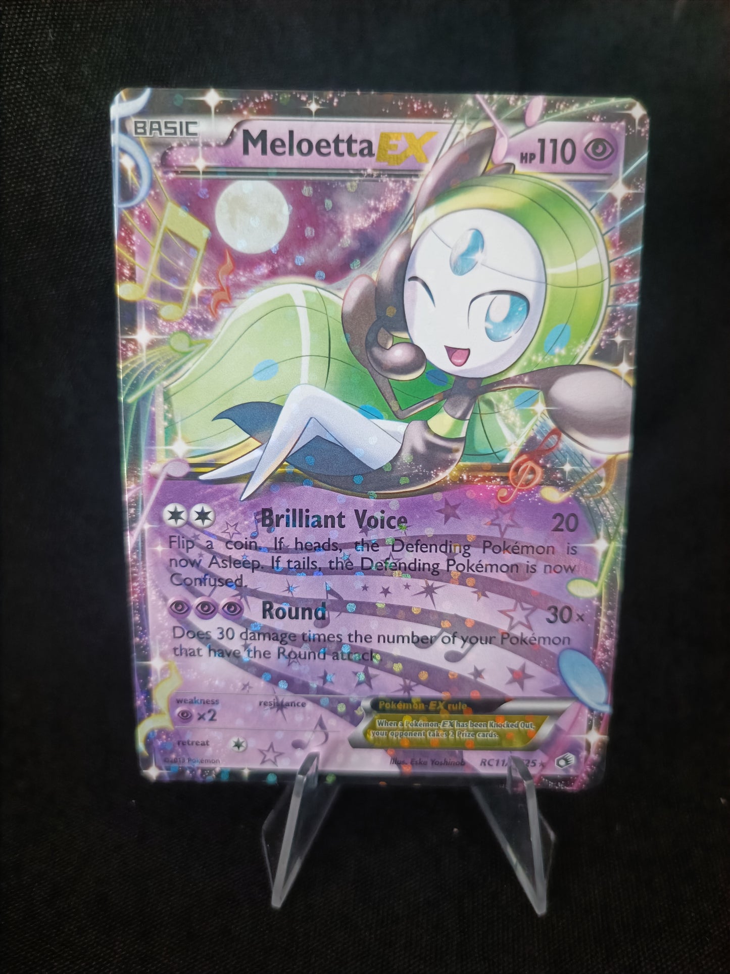 Meloetta Ex - Legendary Treasure - RC11/RC25