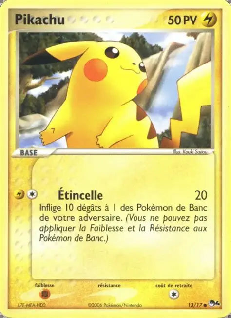 Pikachu Holo - Pop4- 13/17