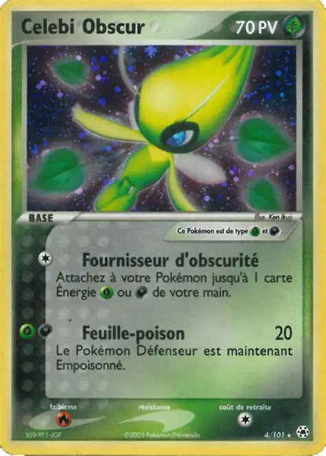 Célébi Obscur holo - Bloc Ex Legendes oubliées - 4/101