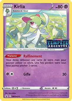 Kirlia Holo - Stamp Tempête argentée - SWSH271