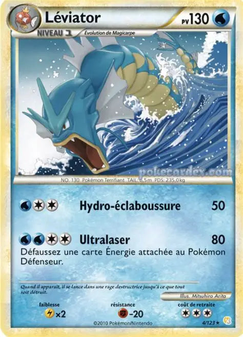 Leviator Holo  - Heartgold Soulsilver - 4/123