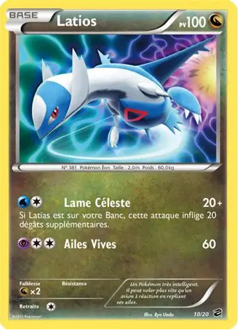Latios Holo - Coffre Des Dragons  - 10/20